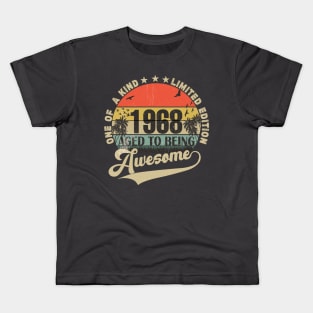 Vintage Year 1968 Kids T-Shirt